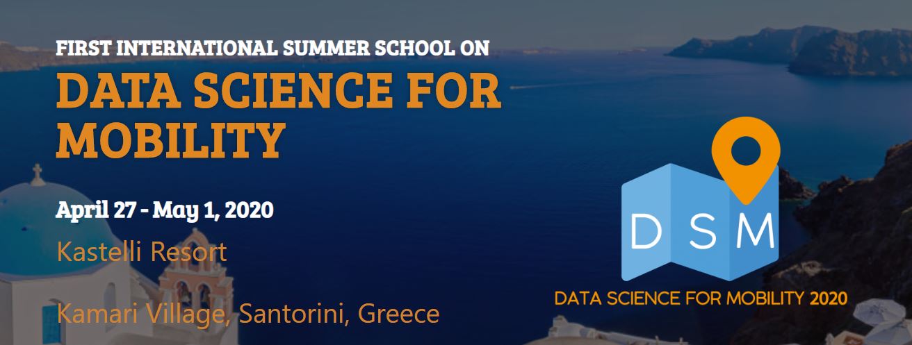FIRST INTERNATIONAL SUMMER SCHOOL ON DATA SCIENCE FOR MOBILITY