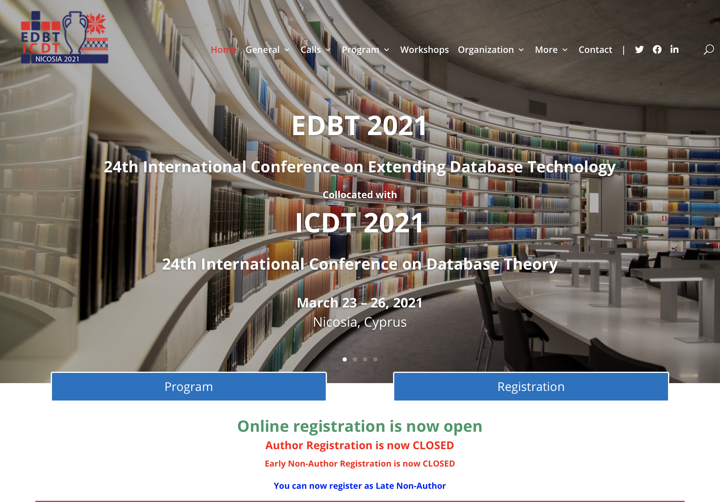 EDBT’21 Conference – the Data Science Lab is there!