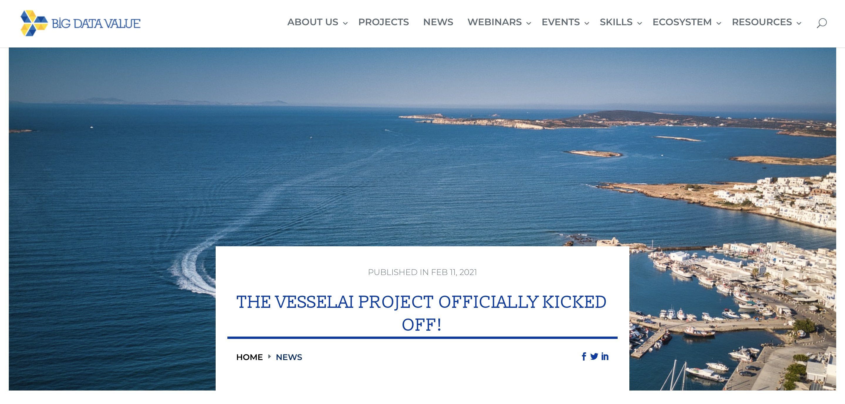 The VesselAI project officially kicked off!